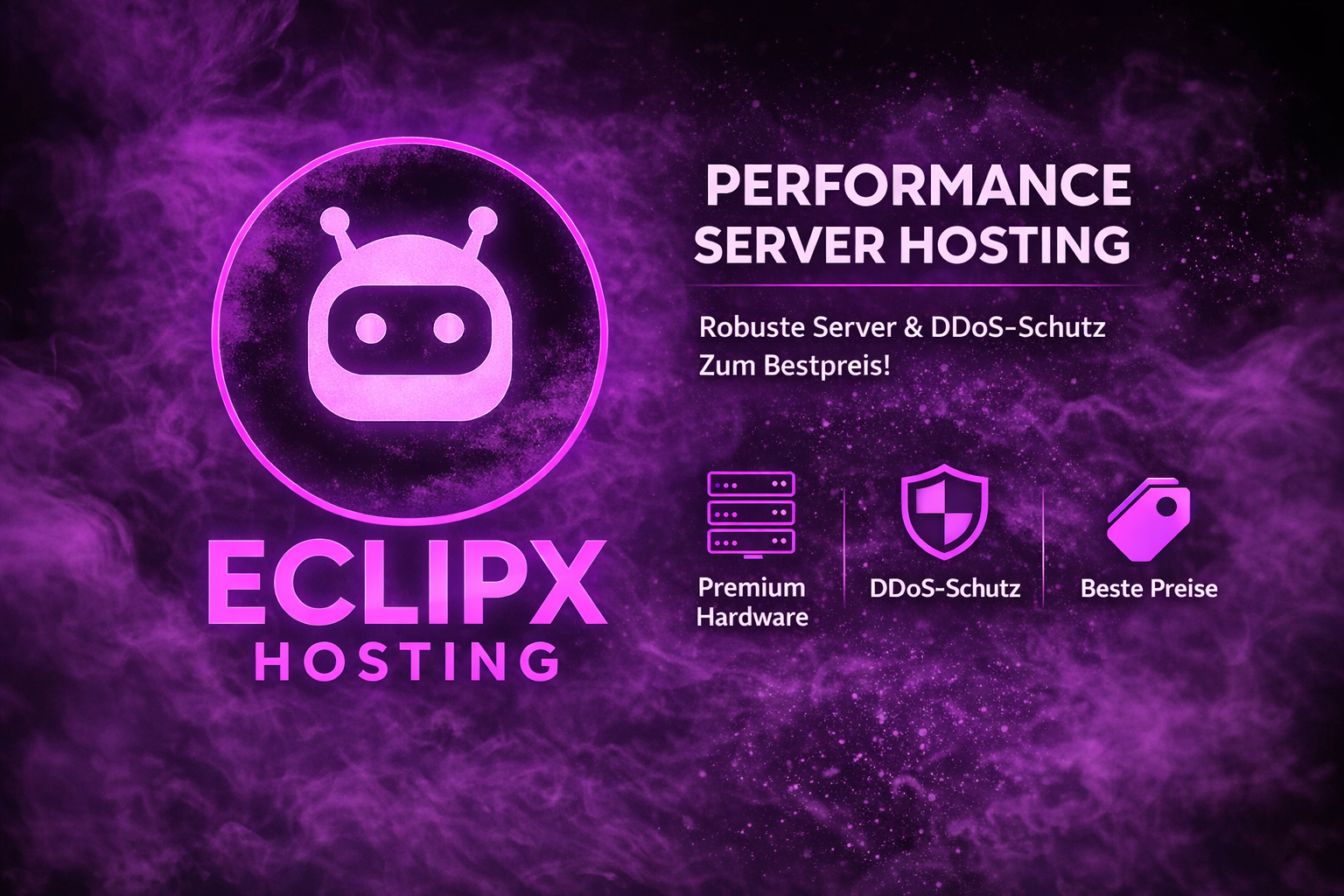 Illustration von Servern und Netzwerk