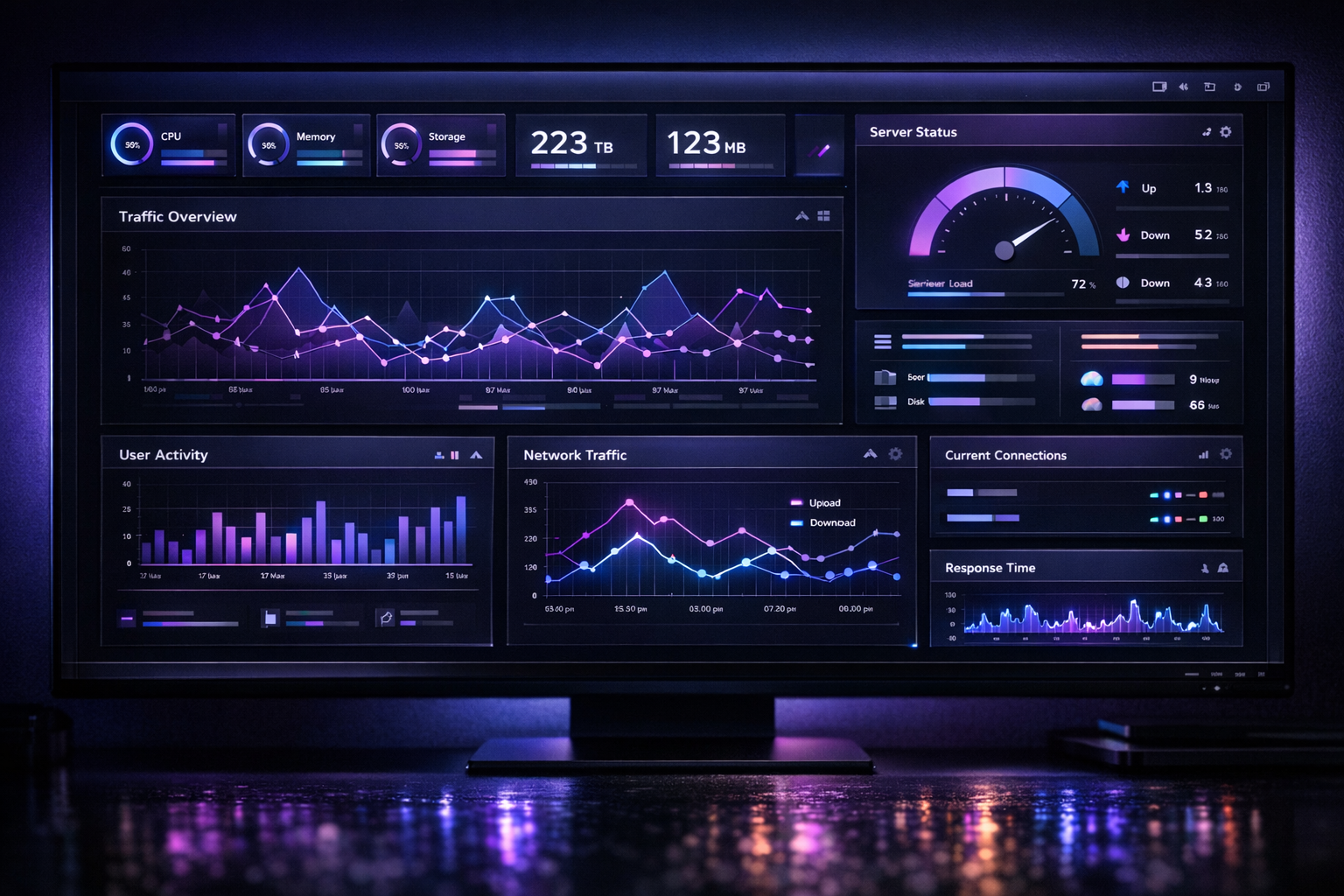 Developer Workspace und Server Monitoring