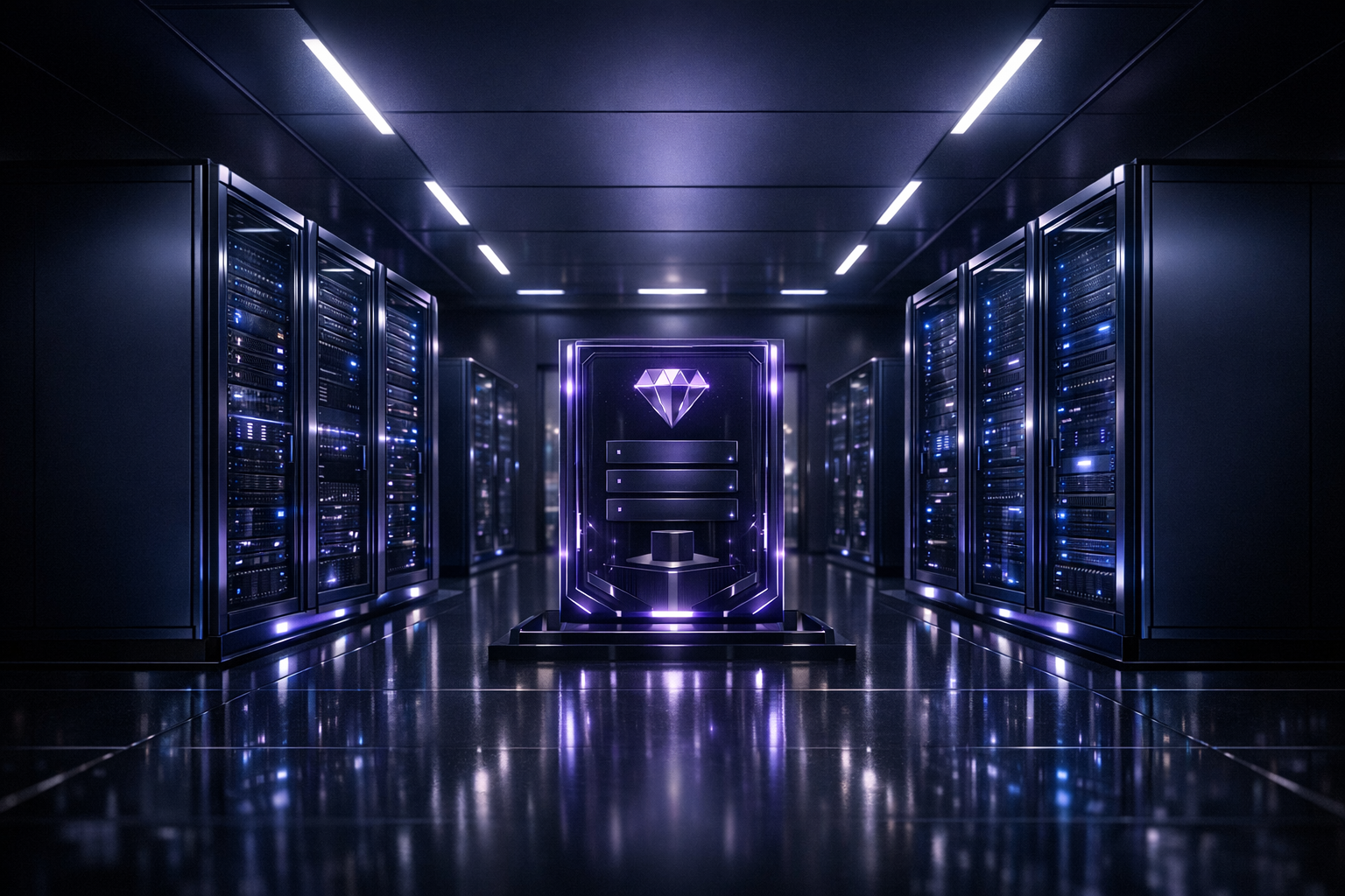 Infrastruktur und Rechenzentrum Visual